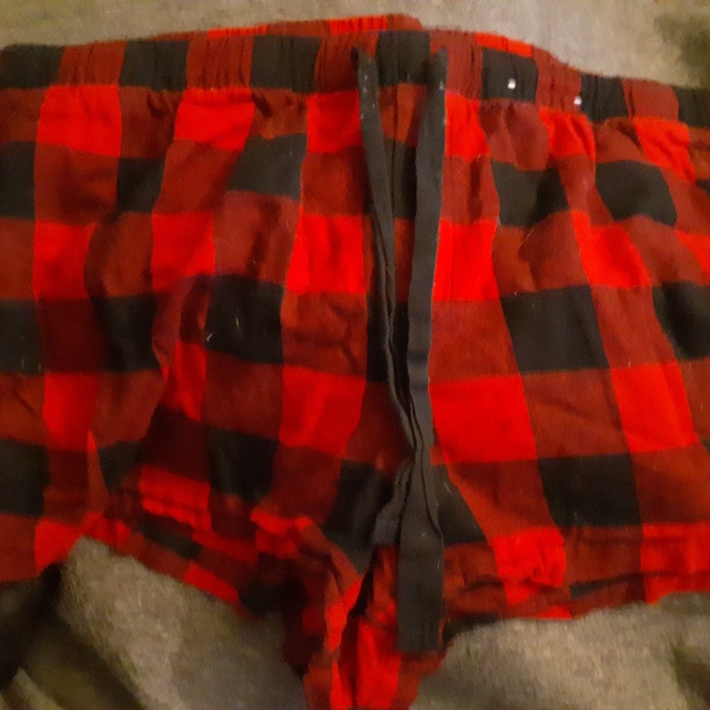 Plaid Pajama Shorts